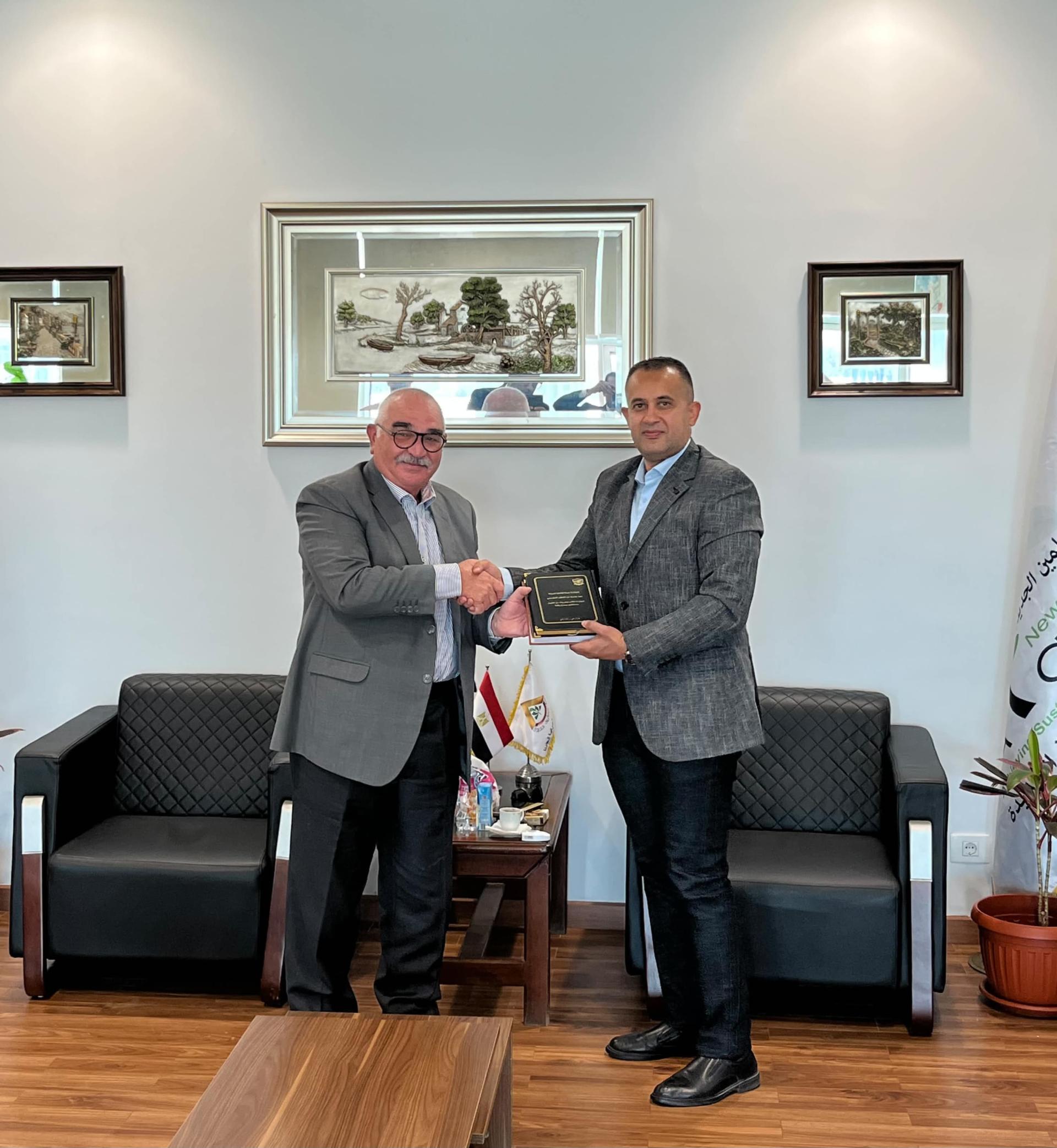 رئيس جهاز العلمين الجديدة يستقبل رئيس هيئة قضايا الدولة لبحث تخصيص مقر جديد للهيئة بالمدينة"