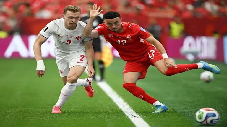 لحظة بلحظة.. سويسرا ضد كندا بكأس العالم 2-1